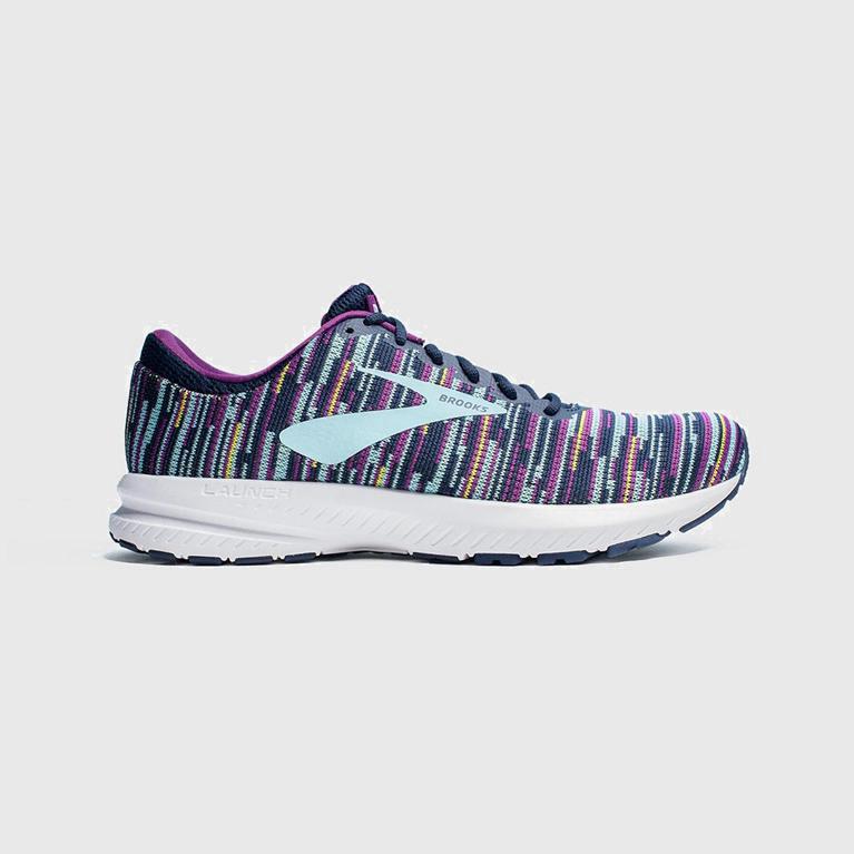 Tenis Brooks Launch 6 - Zapatillas Para Correr En Asfalto Mujer - Multicolor (TSLB-62794)